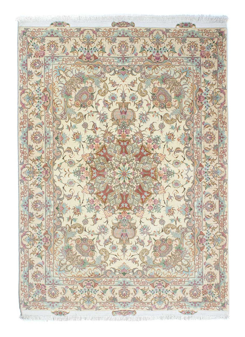 Tappeto Persero - Tabriz - Reale - 203 x 151 cm - beige