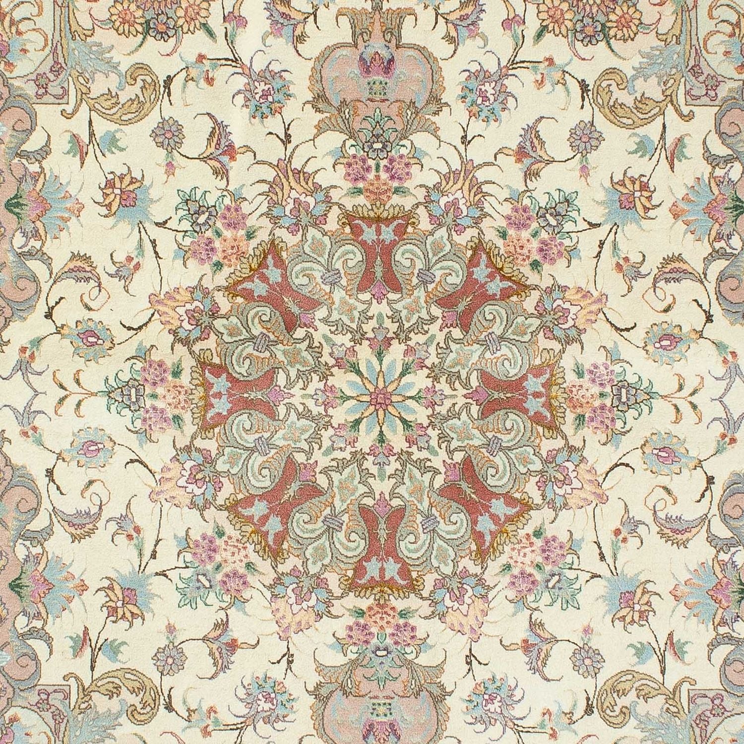 Tappeto Persero - Tabriz - Reale - 203 x 151 cm - beige