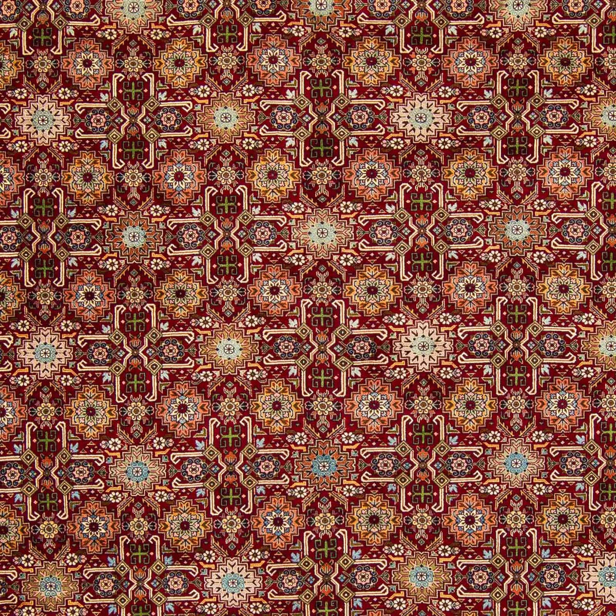 Tappeto Persero - Tabriz - Reale - 404 x 300 cm - rosso scuro