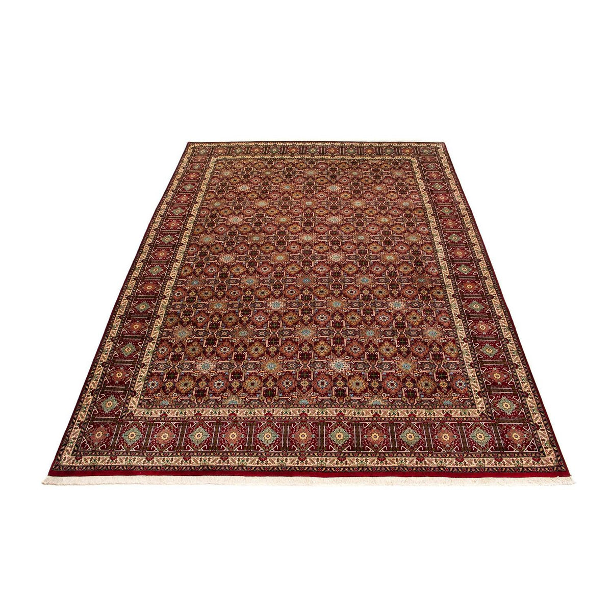 Tappeto Persero - Tabriz - Reale - 404 x 300 cm - rosso scuro