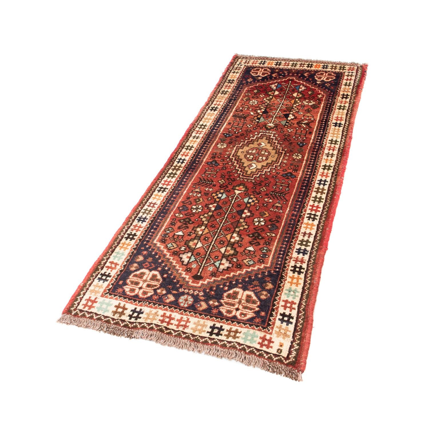 Tappeto corsia Tappeto Persero - Nomade - 175 x 67 cm - marrone