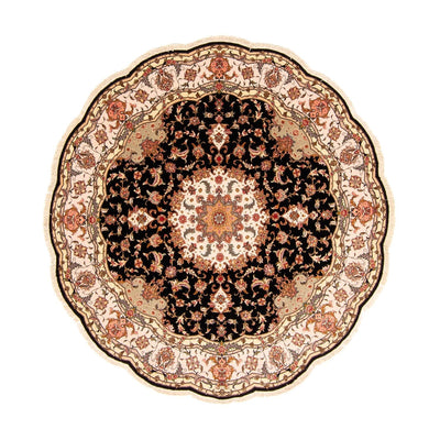 Tabriz - 50 Raj Tappeto 208x208cm - Tappeto persiano