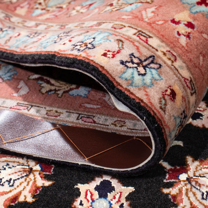 Tappeto Persero - Tabriz - Reale - 201 x 155 cm - blu scuro