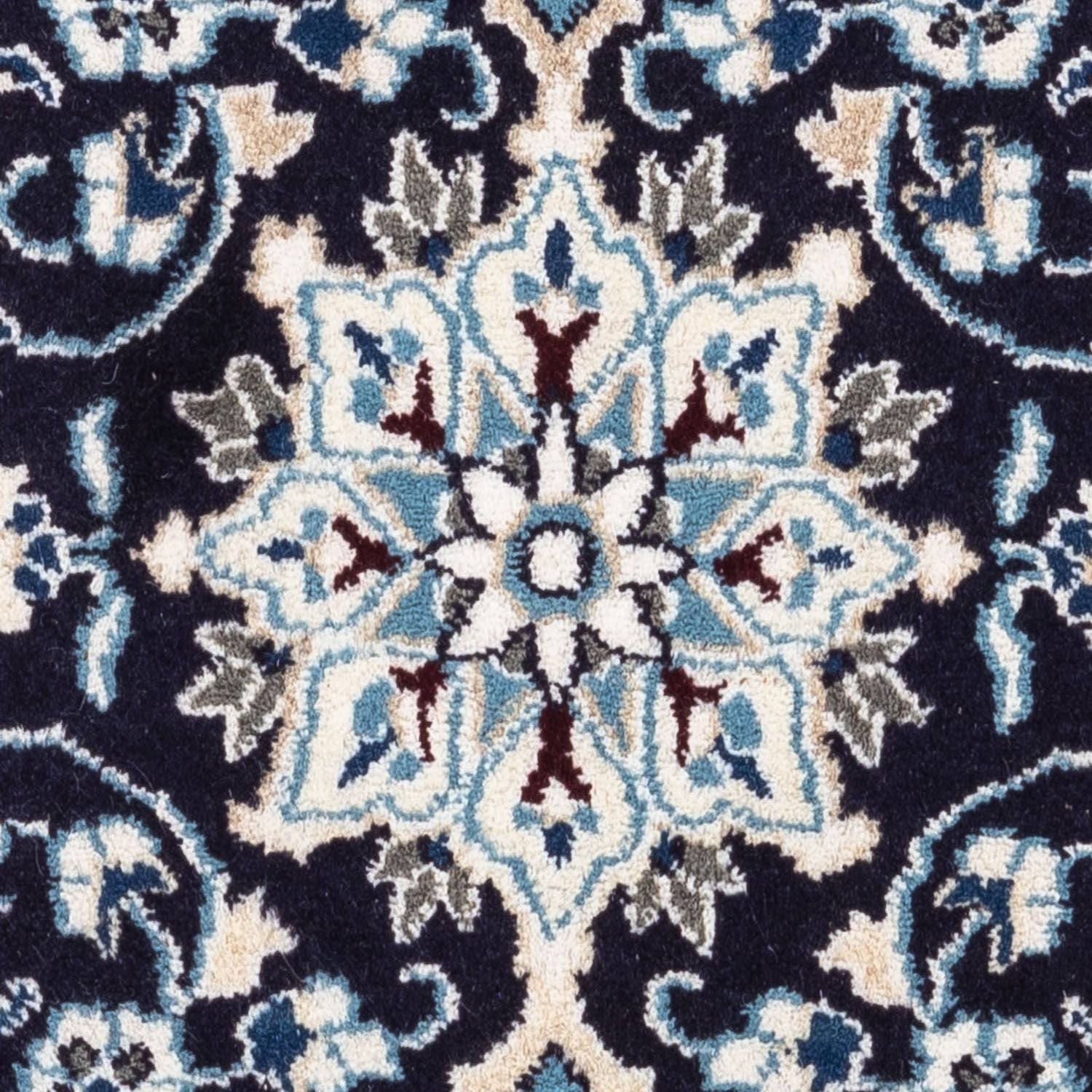 Tappeto Persero - Nain - 94 x 58 cm - blu scuro