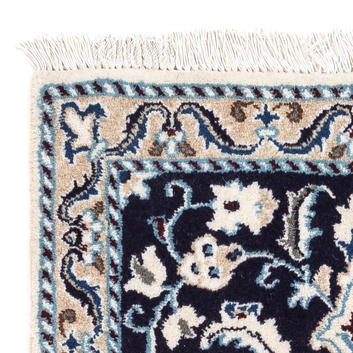 Tappeto Persero - Nain - 94 x 58 cm - blu scuro