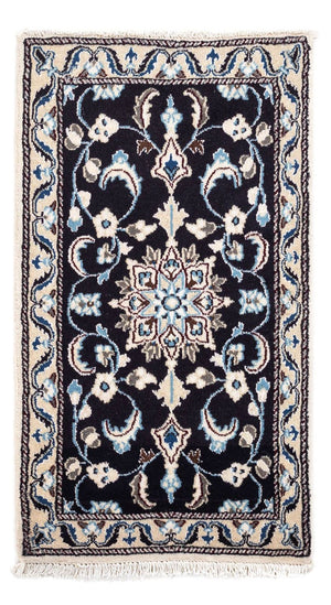 Tappeto Persero - Nain - 101 x 55 cm - blu scuro