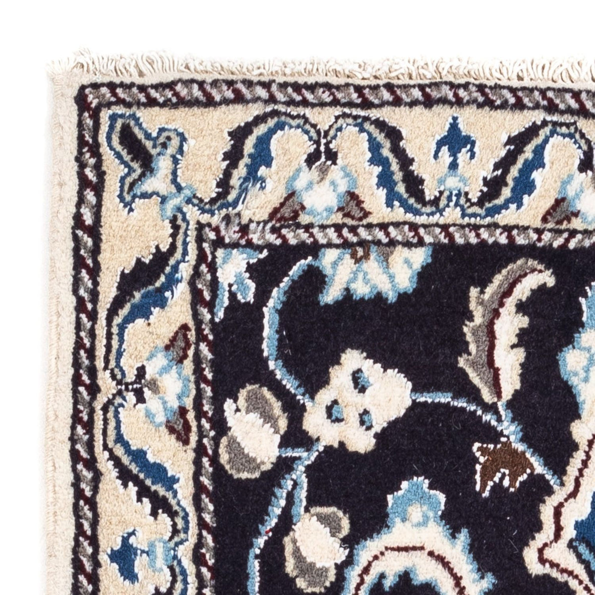 Tappeto Persero - Nain - 101 x 55 cm - blu scuro