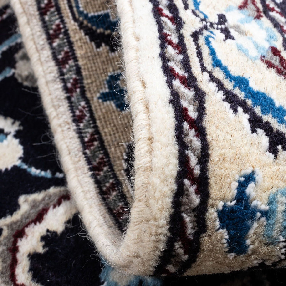 Tappeto Persero - Nain - 101 x 55 cm - blu scuro