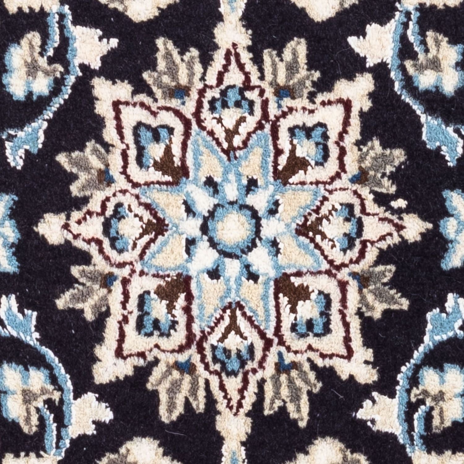 Tappeto Persero - Nain - 101 x 57 cm - blu scuro