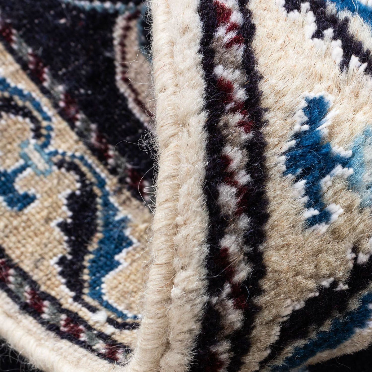 Tappeto Persero - Nain - 101 x 57 cm - blu scuro