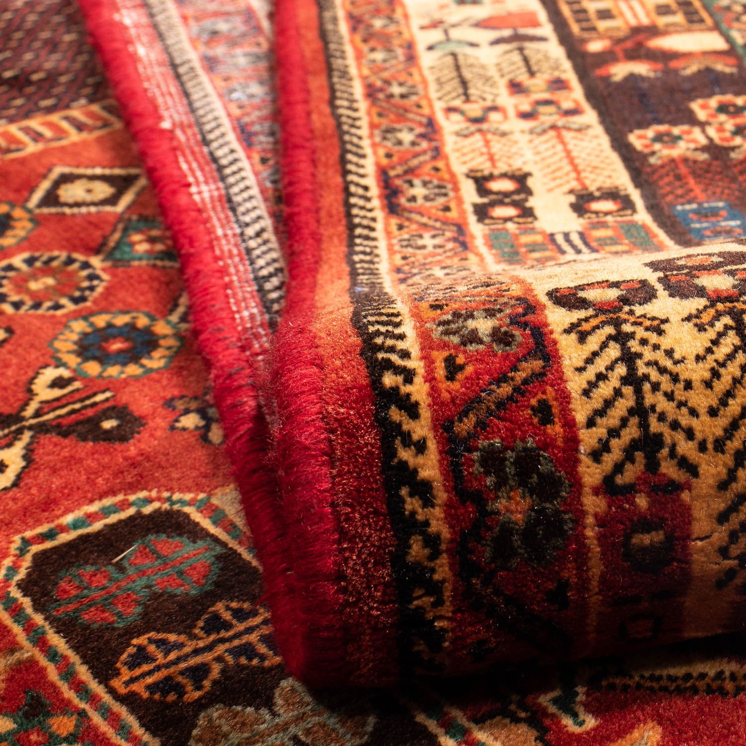 Tappeto Persero - Nomade - 291 x 196 cm - rosso scuro