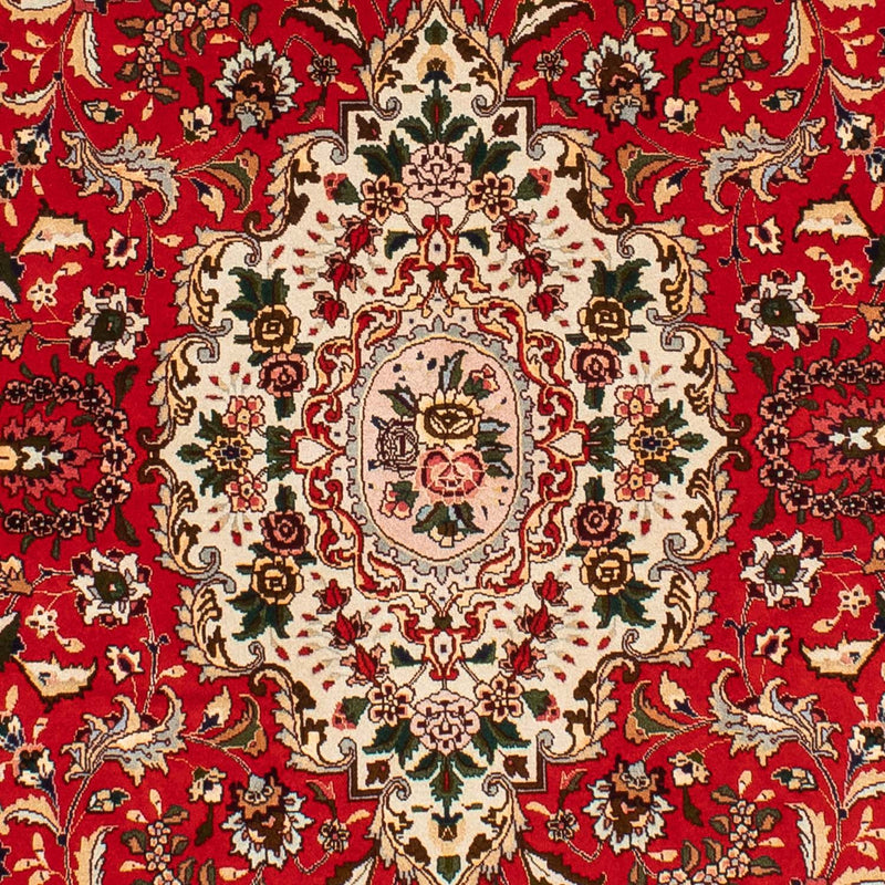 Tappeto Persero - Tabriz - Reale ovale  - 195 x 130 cm - rosso