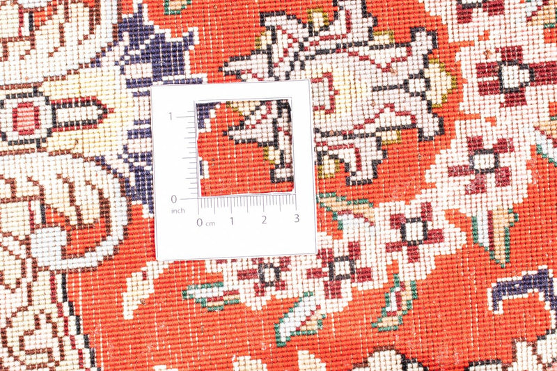 Tappeto Persero - Tabriz - Reale ovale  - 195 x 130 cm - rosso