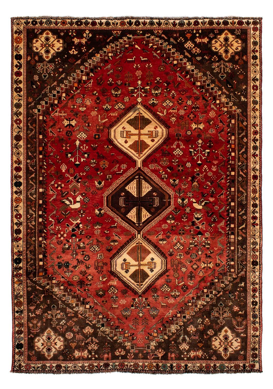 Tappeto Persero - Nomade - 304 x 206 cm - rosso scuro