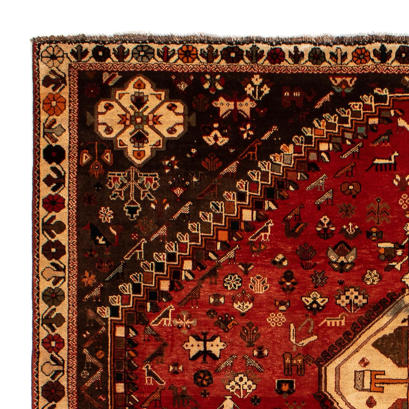 Tappeto Persero - Nomade - 304 x 206 cm - rosso scuro