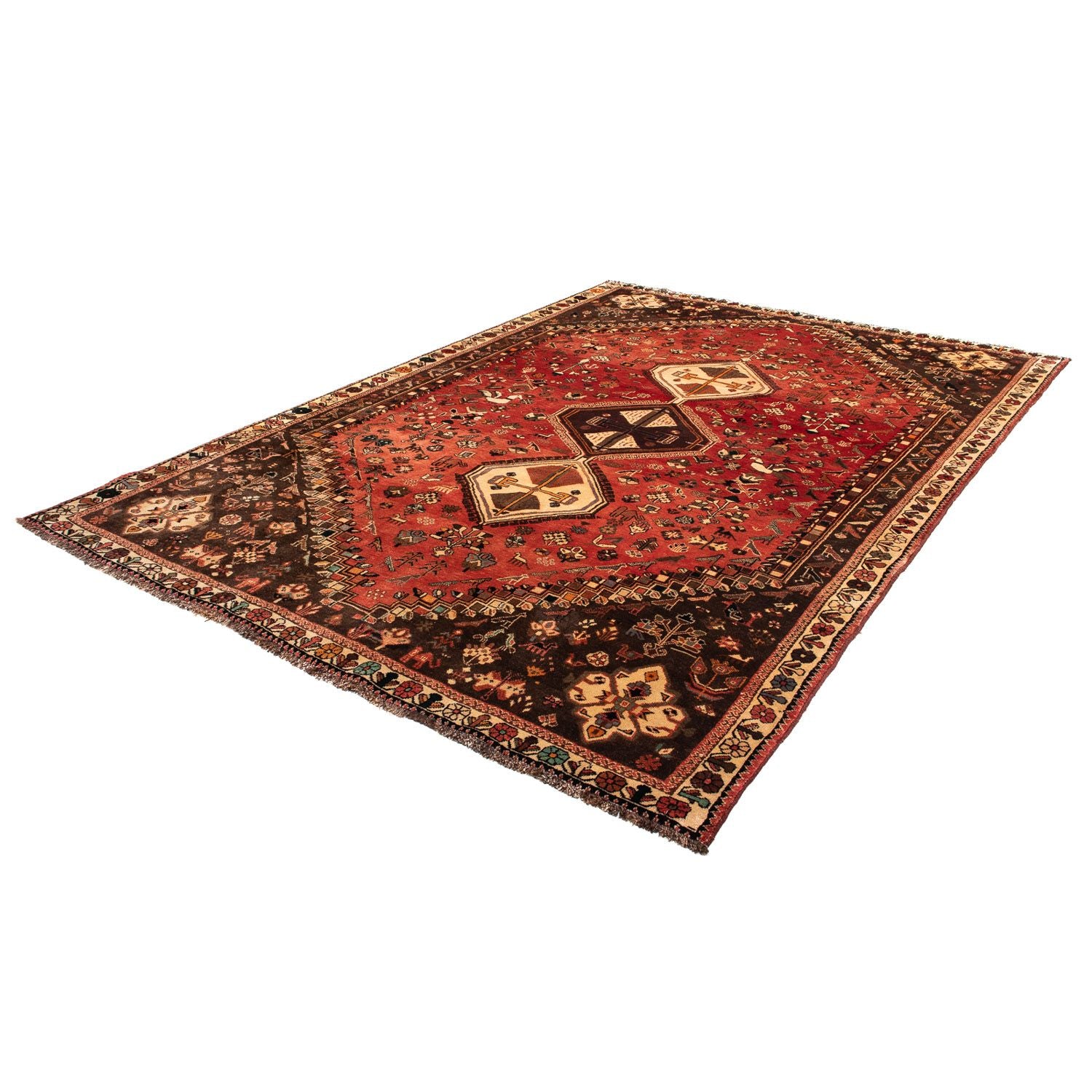 Tappeto Persero - Nomade - 304 x 206 cm - rosso scuro