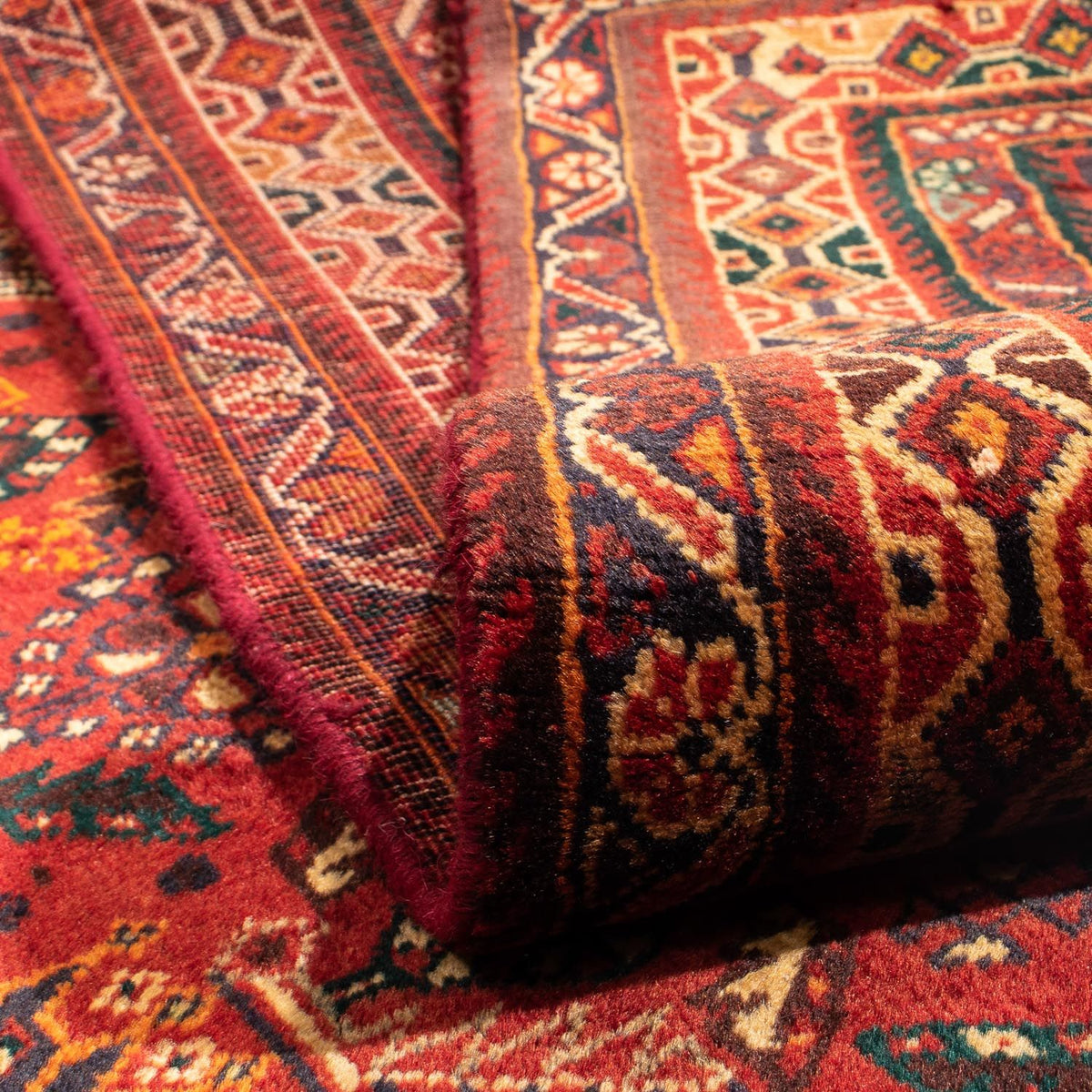 Tappeto Persero - Nomade - 294 x 190 cm - rosso scuro
