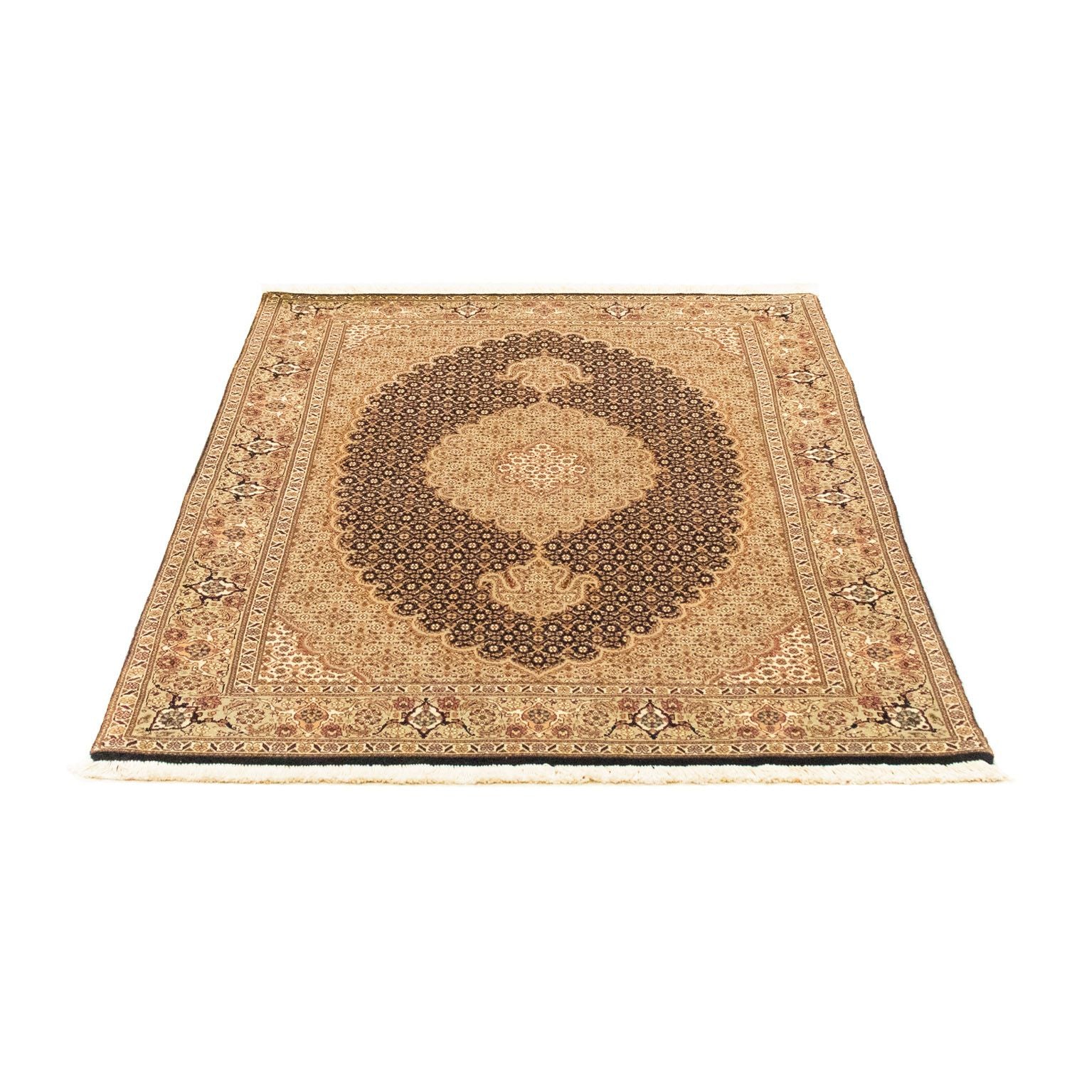 Tappeto Persero - Tabriz - Reale - 146 x 101 cm - blu scuro