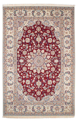 Tappeto Persero - Isfahan - Premio - 243 x 157 cm - rosso
