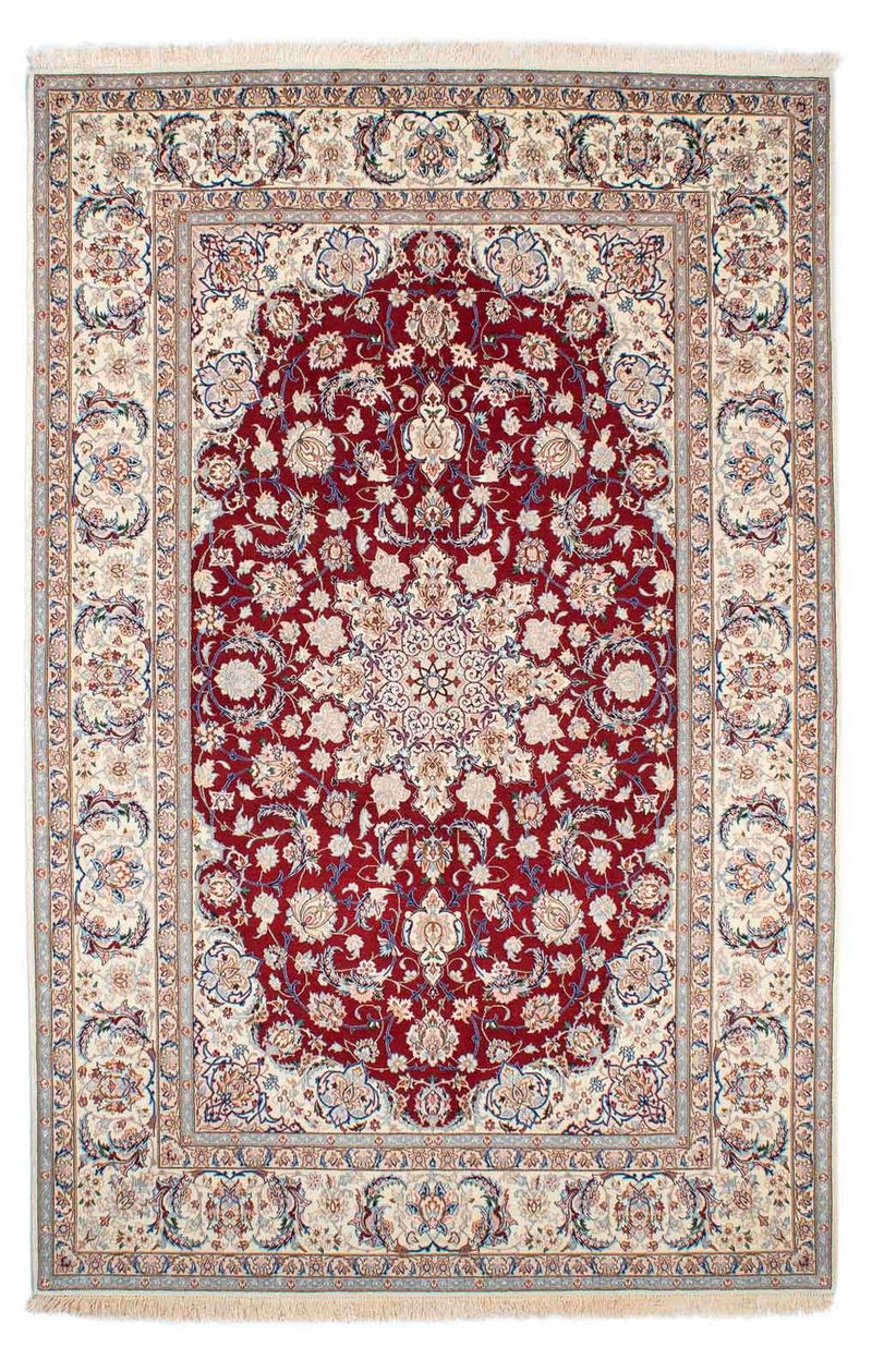 Tappeto Persero - Isfahan - Premio - 243 x 157 cm - rosso