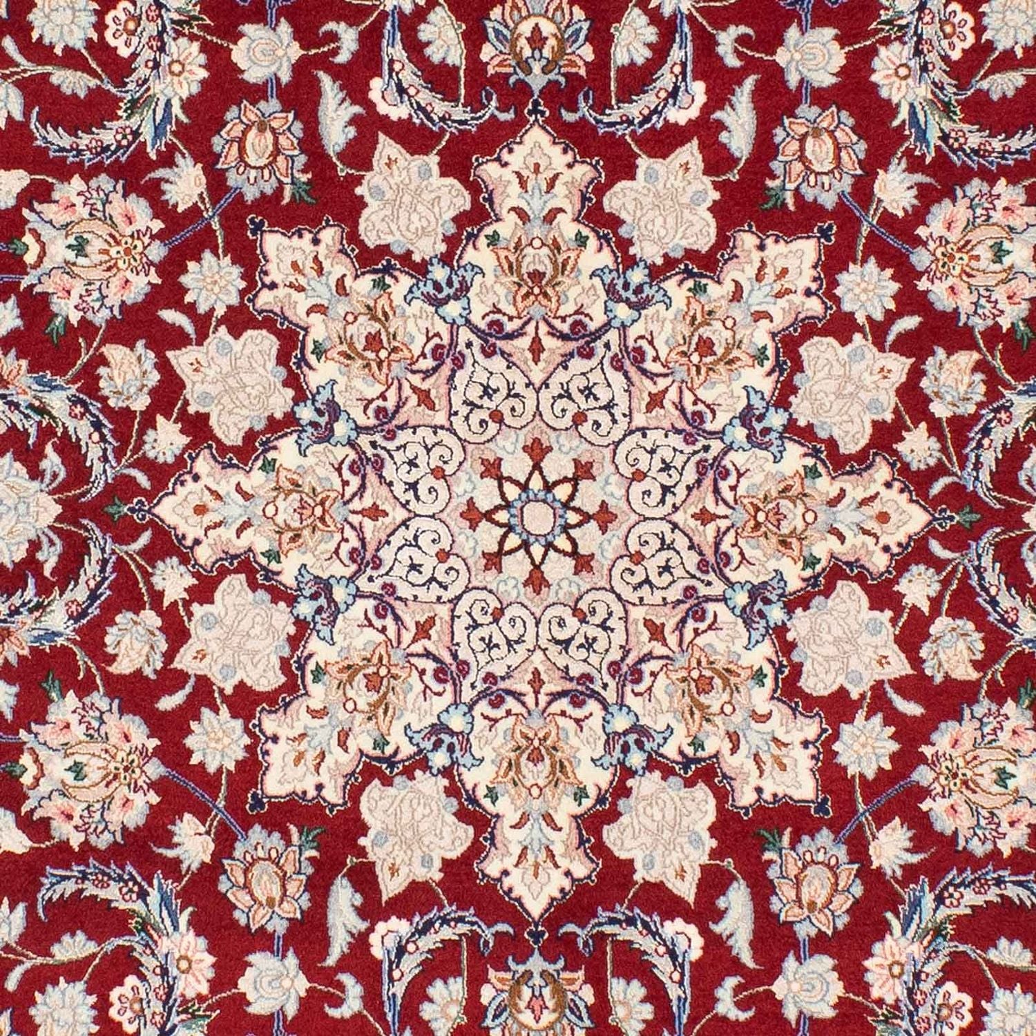 Tappeto Persero - Isfahan - Premio - 243 x 157 cm - rosso