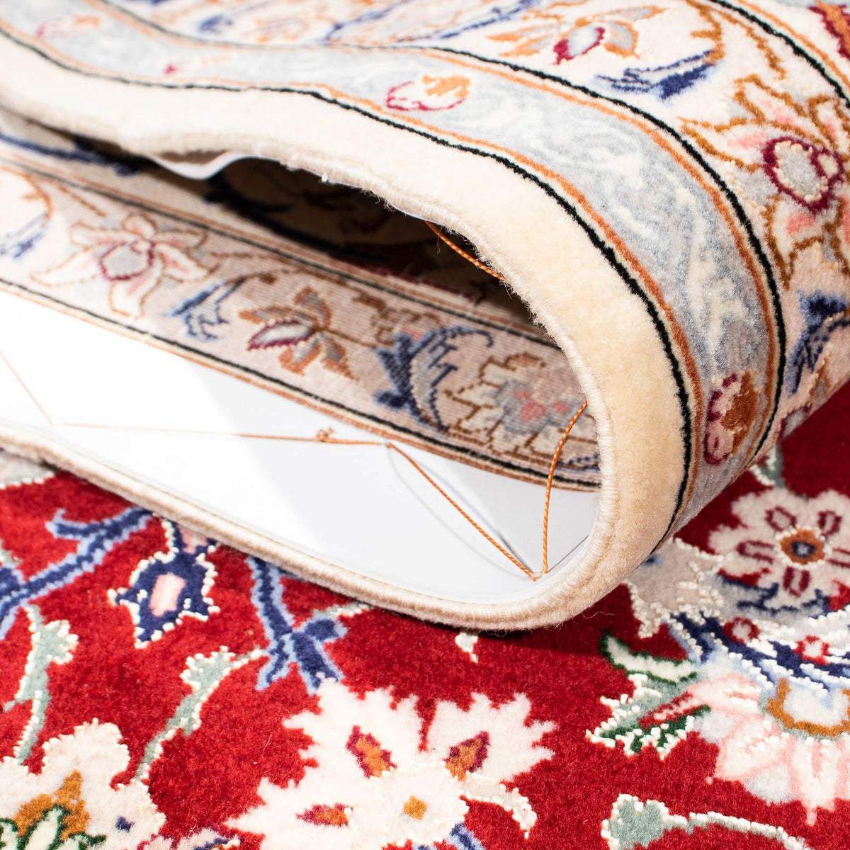 Tappeto Persero - Isfahan - Premio - 243 x 157 cm - rosso