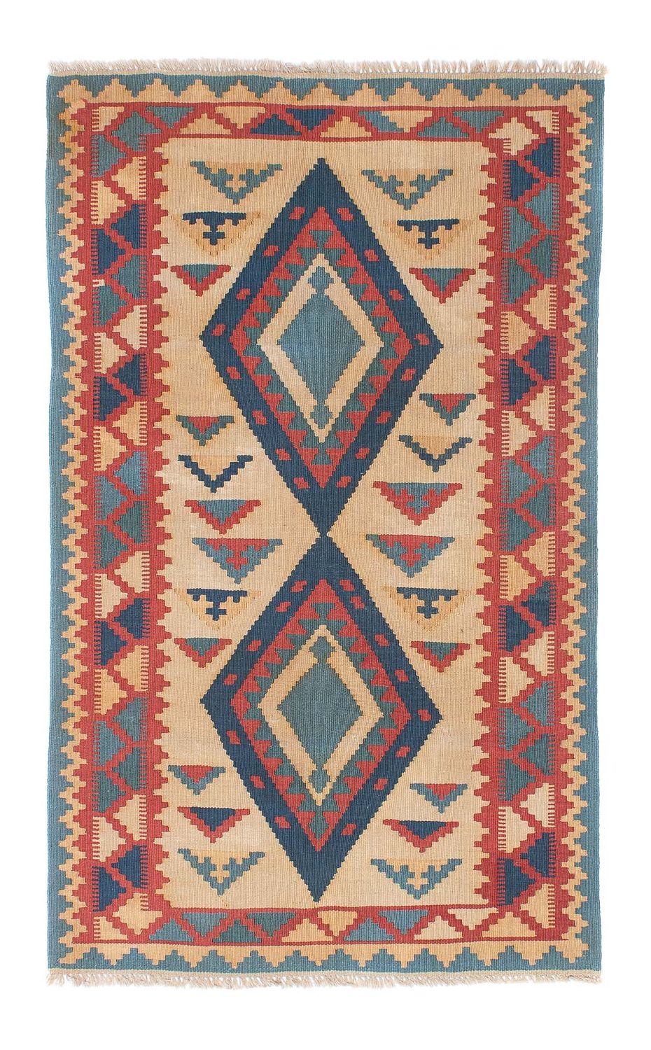 Tappeto Kelim - Orientale - 184 x 117 cm - marrone chiaro