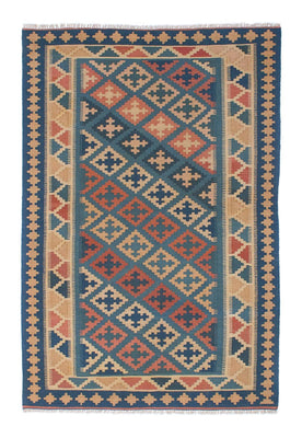Tappeto Kelim - Orientale - 182 x 123 cm - multicolore