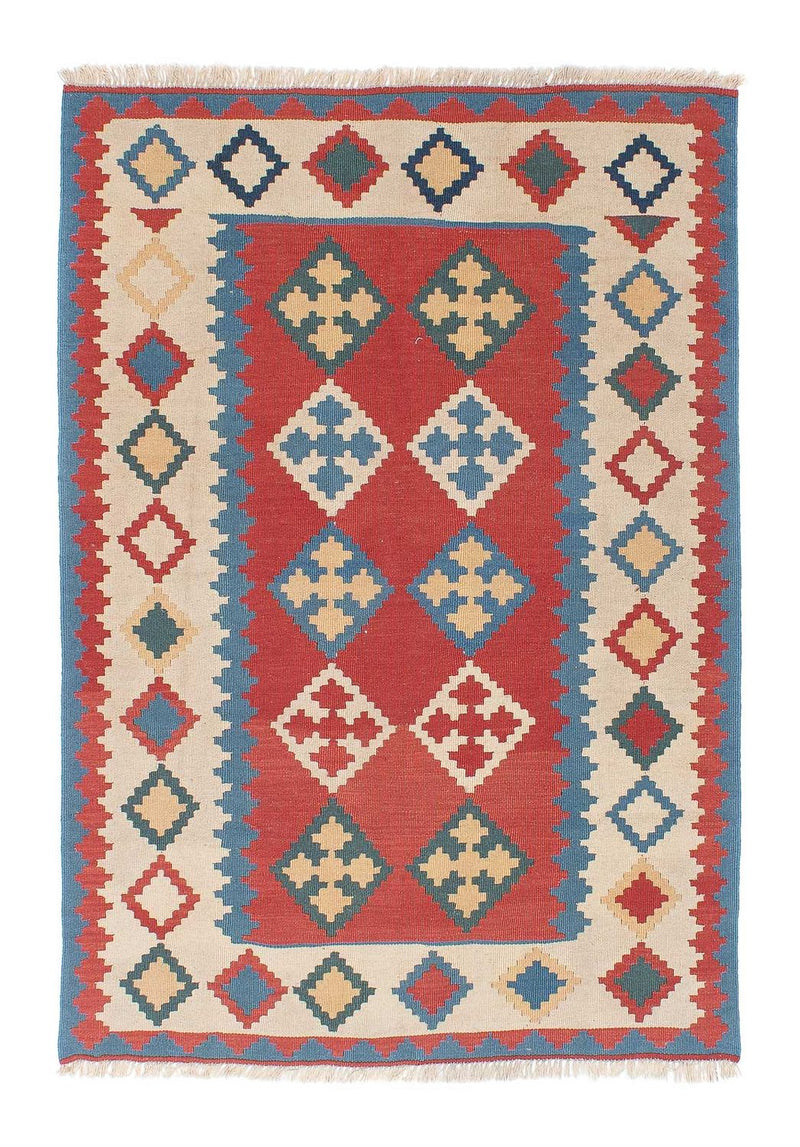 Tappeto Kelim - Orientale - 172 x 117 cm - rosso scuro