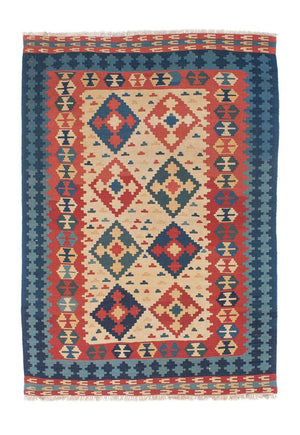 Tappeto Kelim - Orientale - 170 x 124 cm - multicolore