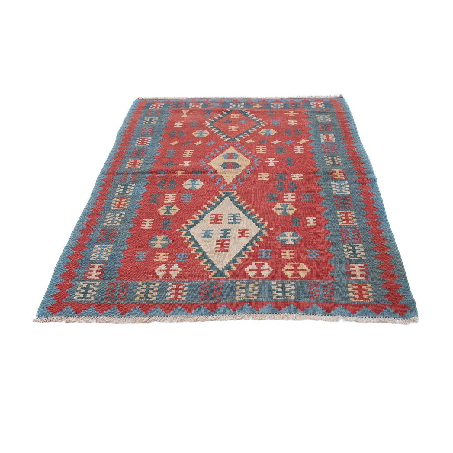 Tappeto Kelim - Orientale - 168 x 113 cm - rosso scuro