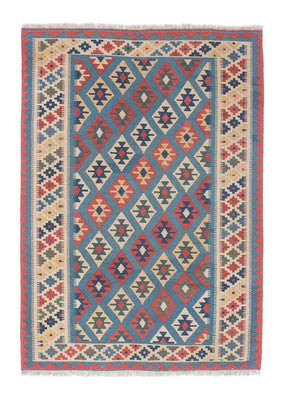 Tappeto Kelim - Orientale - 174 x 123 cm - blu