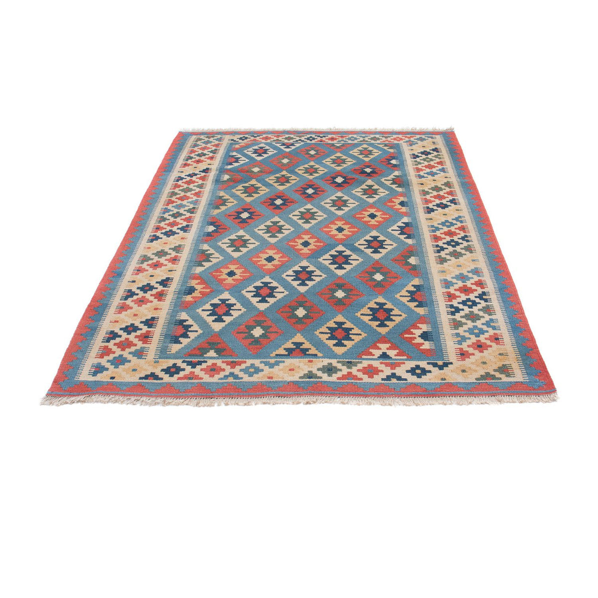 Tappeto Kelim - Orientale - 174 x 123 cm - blu