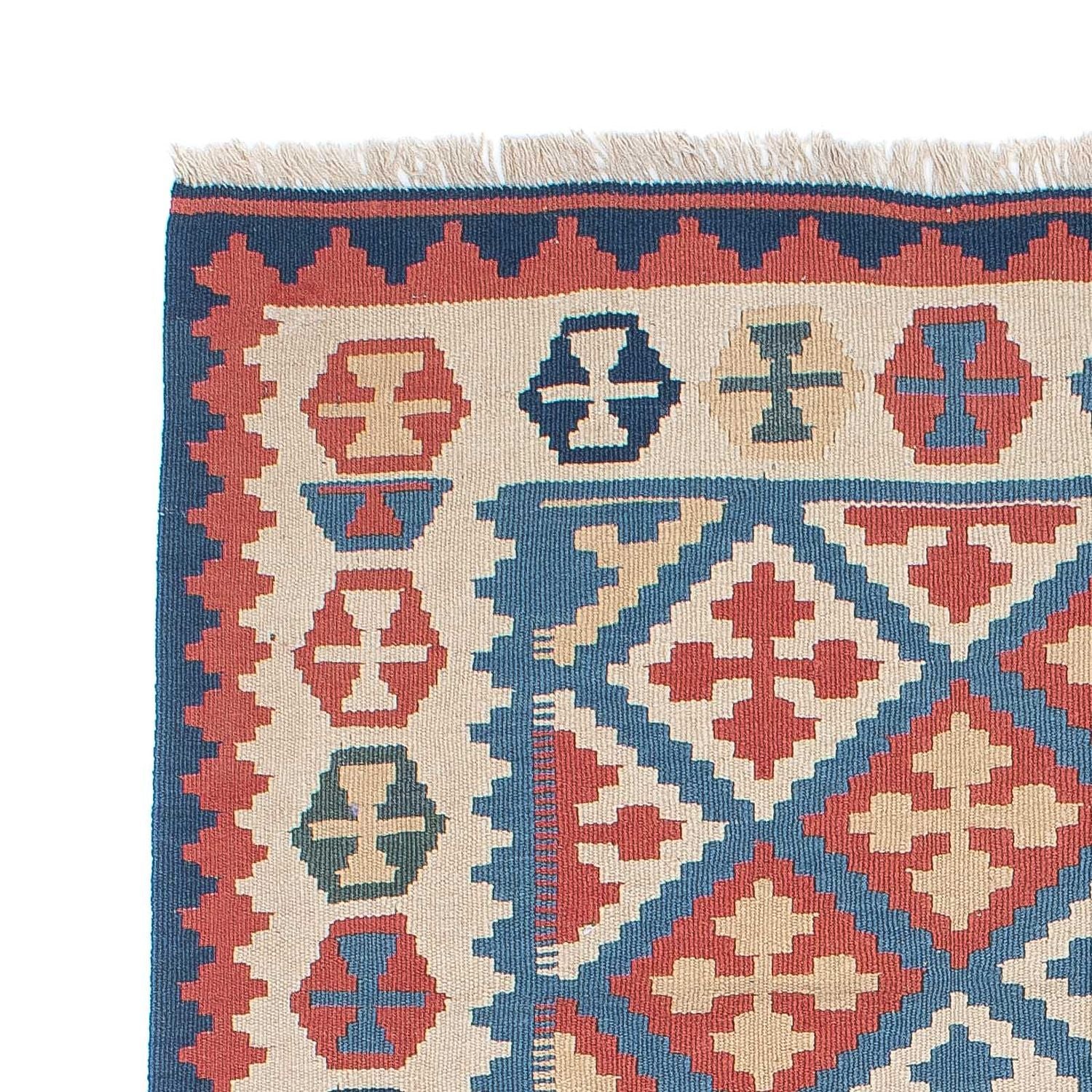 Tappeto Kelim - Orientale - 180 x 118 cm - blu