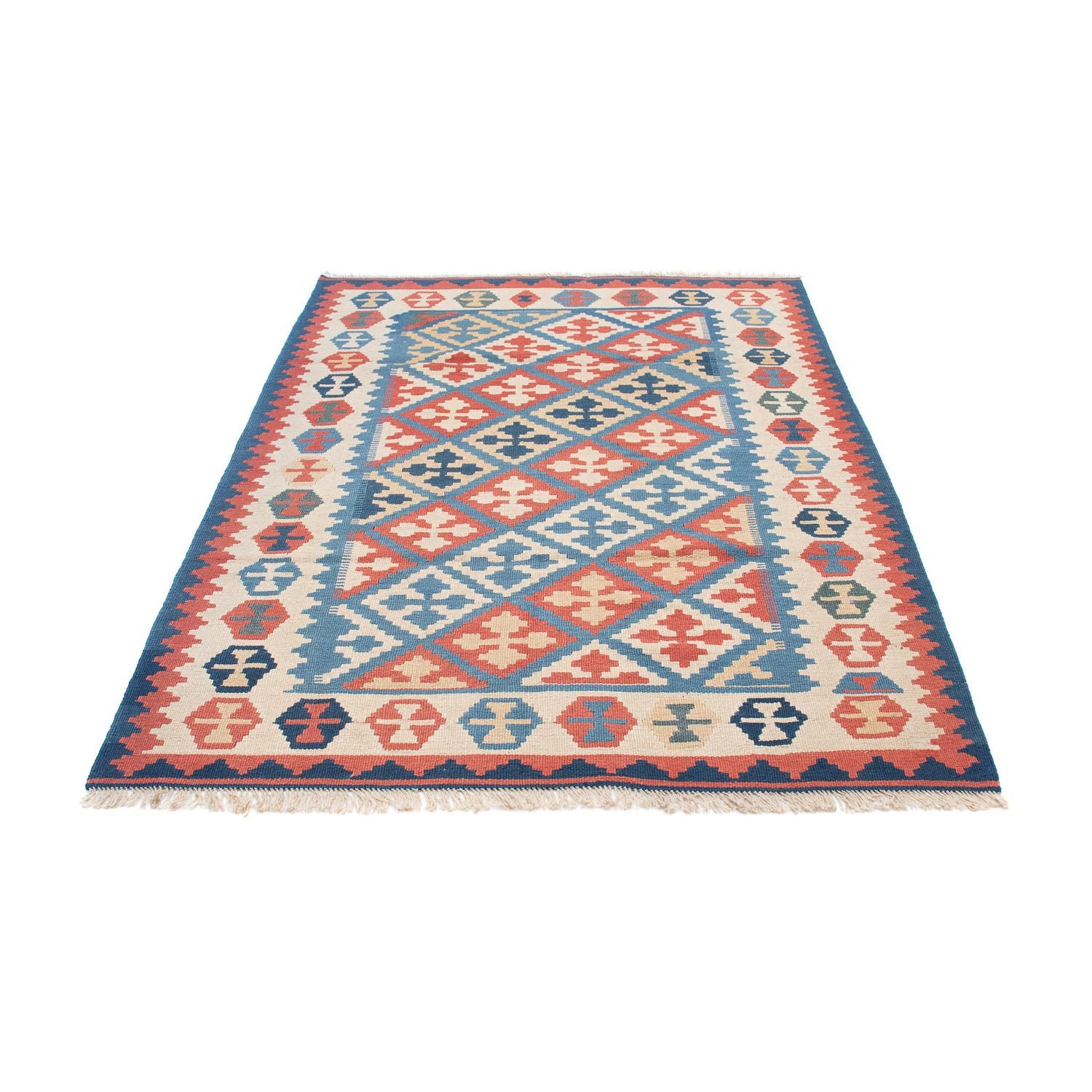 Tappeto Kelim - Orientale - 180 x 118 cm - blu
