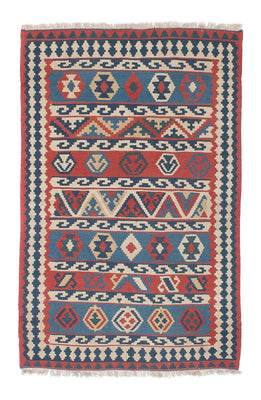 Tappeto Kelim - Orientale - 173 x 109 cm - multicolore