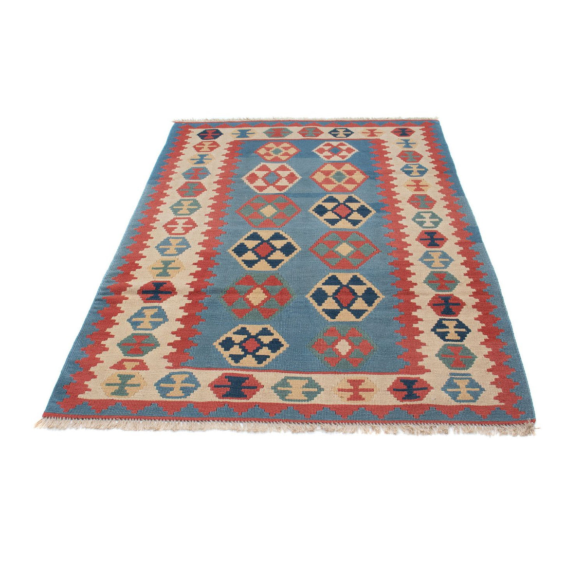 Tappeto Kelim - Orientale - 179 x 108 cm - blu
