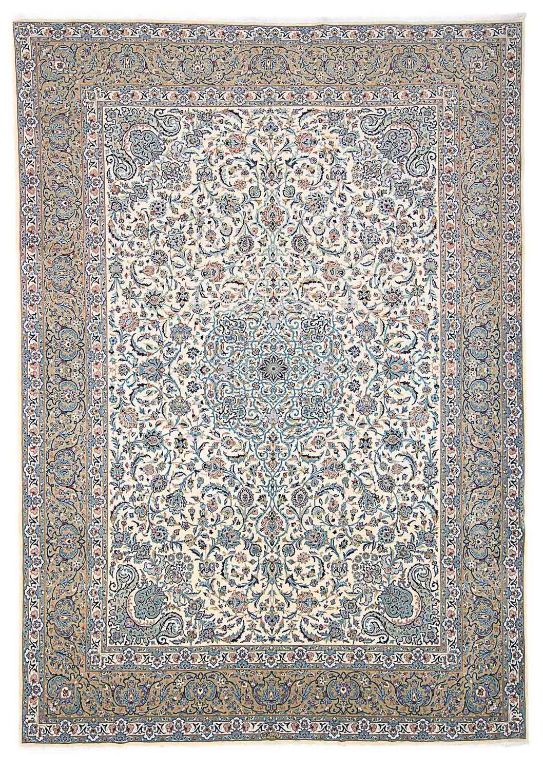Tappeto Persero - Keshan - 423 x 312 cm - beige