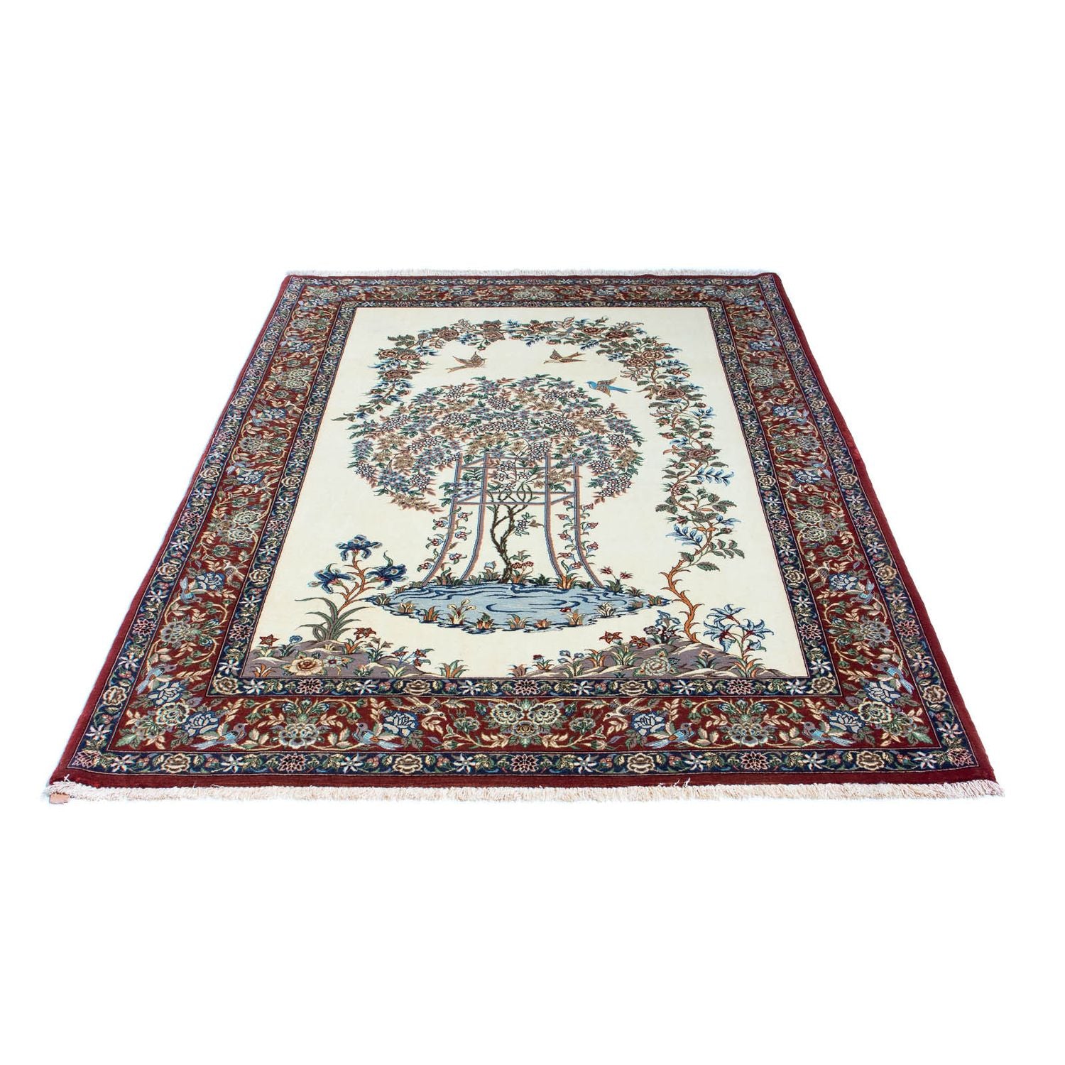 Tappeto Persero - Ghom - 202 x 135 cm - beige