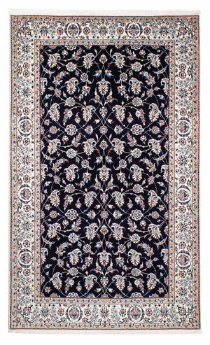 Tappeto Persero - Nain - Premio - 227 x 139 cm - blu scuro