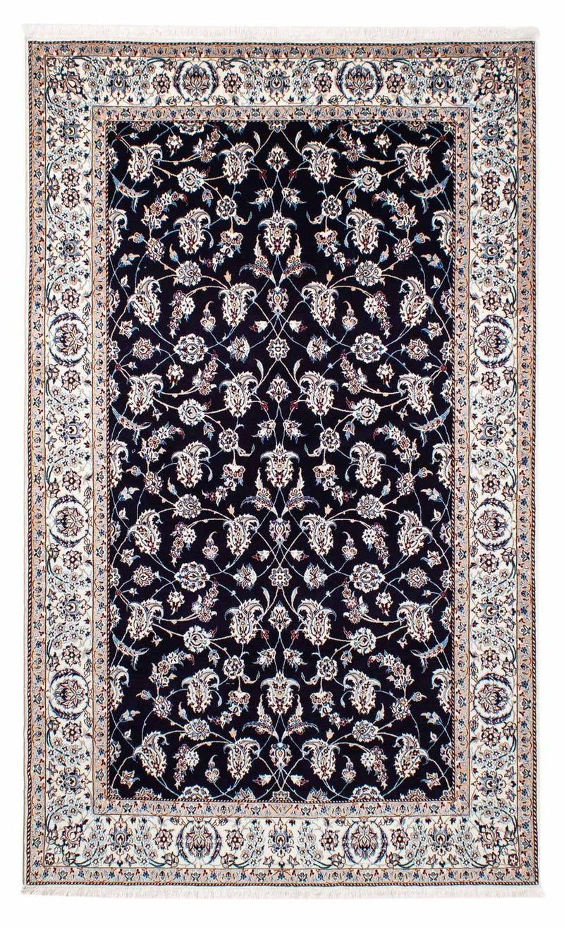 Tappeto Persero - Nain - Premio - 227 x 139 cm - blu scuro