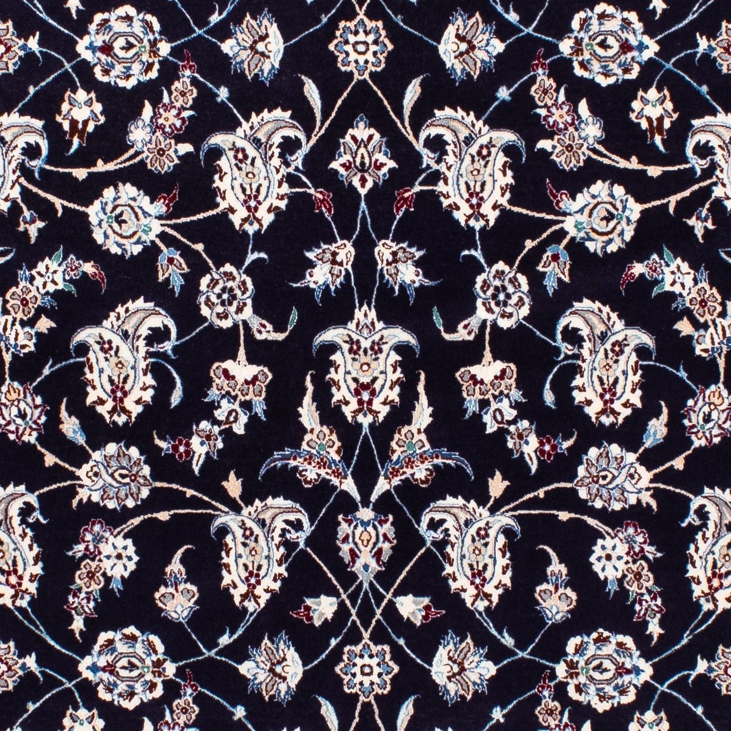 Tappeto Persero - Nain - Premio - 227 x 139 cm - blu scuro