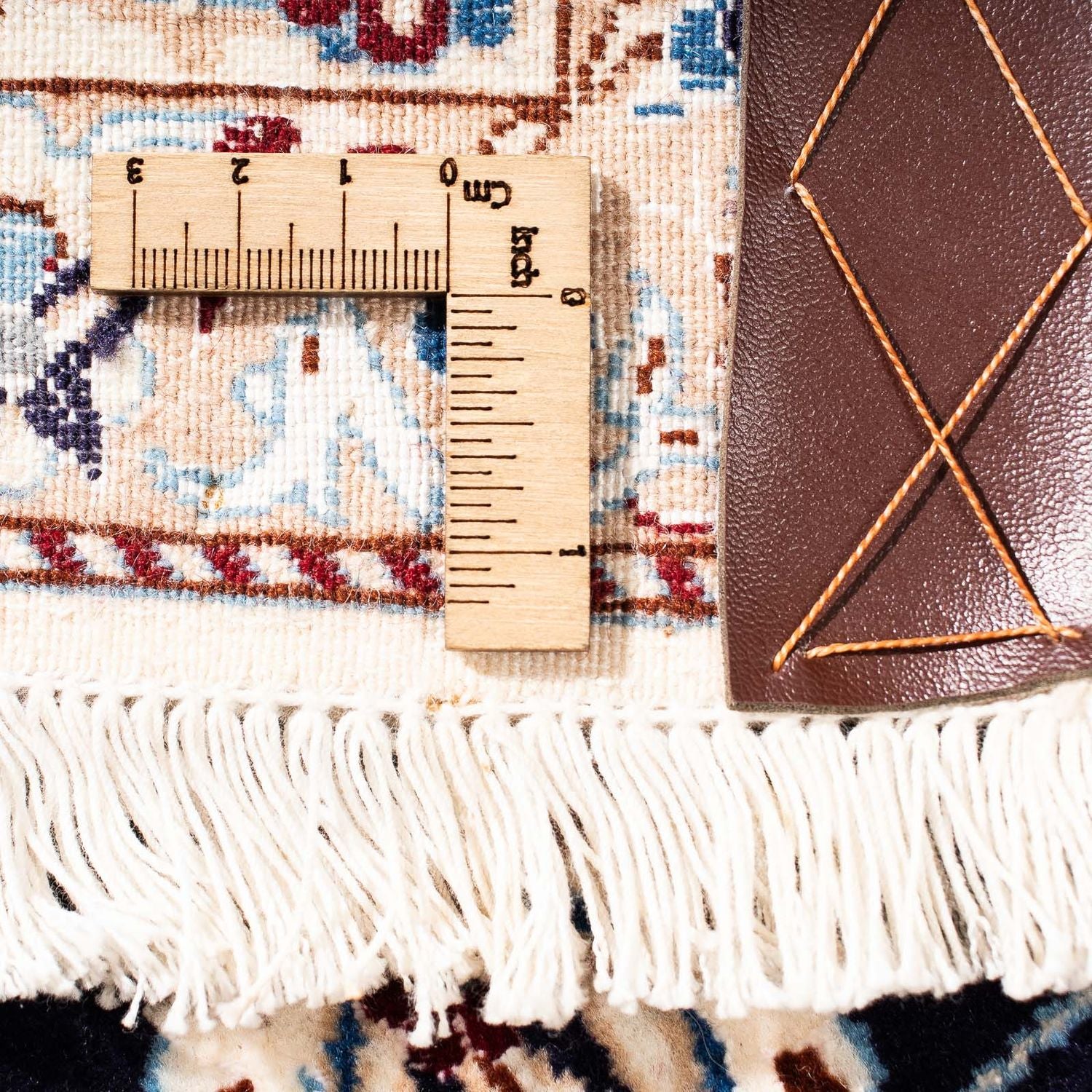 Tappeto Persero - Nain - Premio - 227 x 139 cm - blu scuro