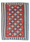 Tappeto Kelim - Orientale - 150 x 106 cm - rosso scuro