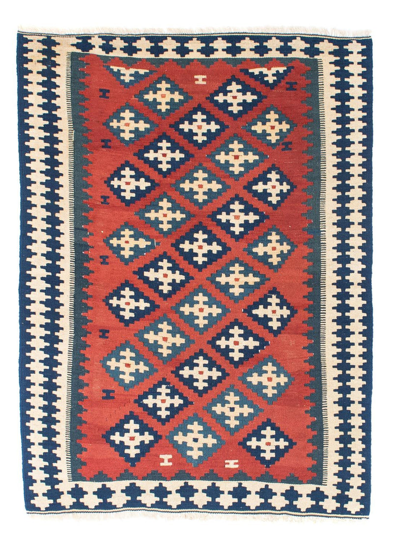 Tappeto Kelim - Orientale - 150 x 106 cm - rosso scuro