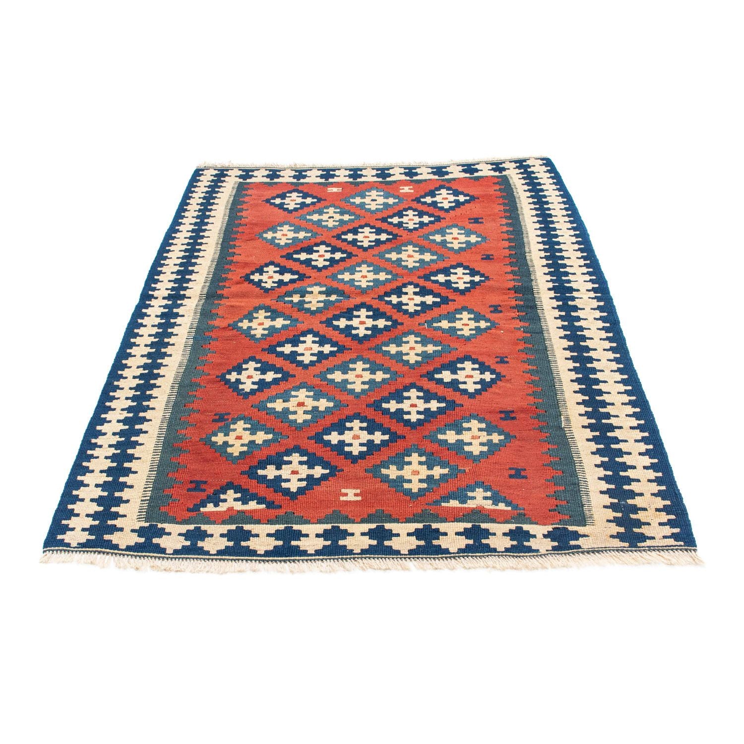 Tappeto Kelim - Orientale - 150 x 106 cm - rosso scuro