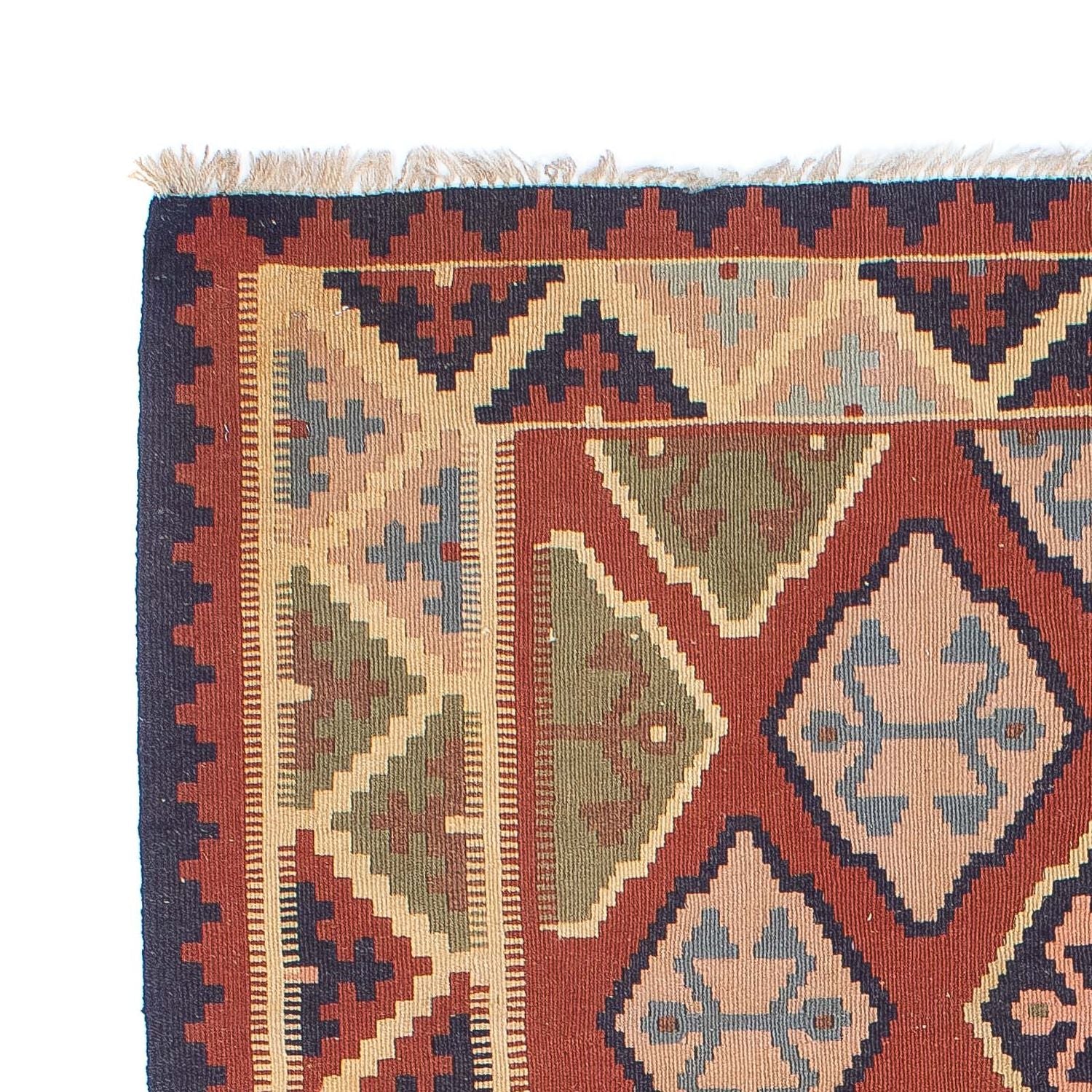 Tappeto Kelim - Orientale - 188 x 118 cm - rosso scuro