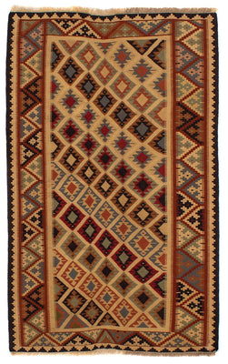 Tappeto Kelim - Orientale - 185 x 120 cm - marrone