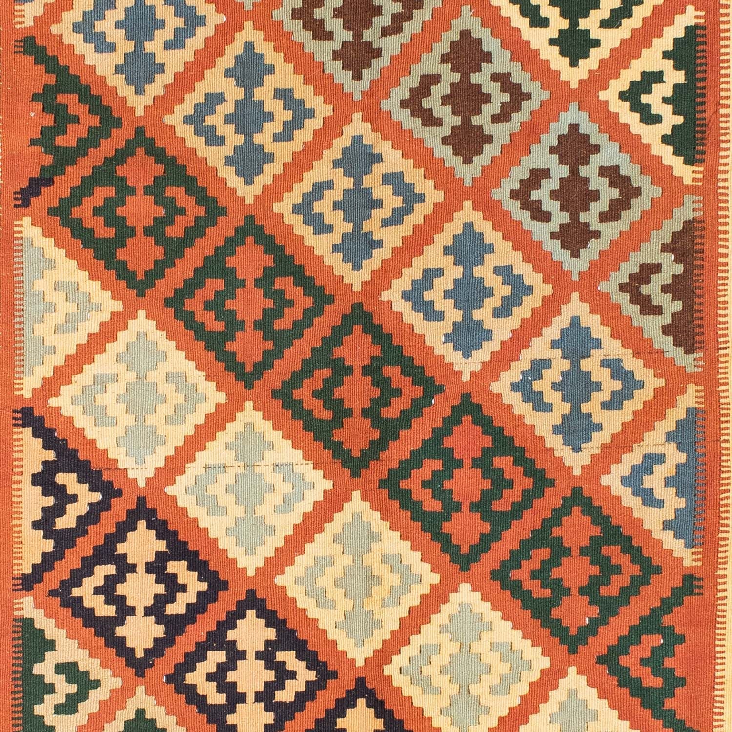 Tappeto Kelim - Orientale - 208 x 157 cm - ruggine