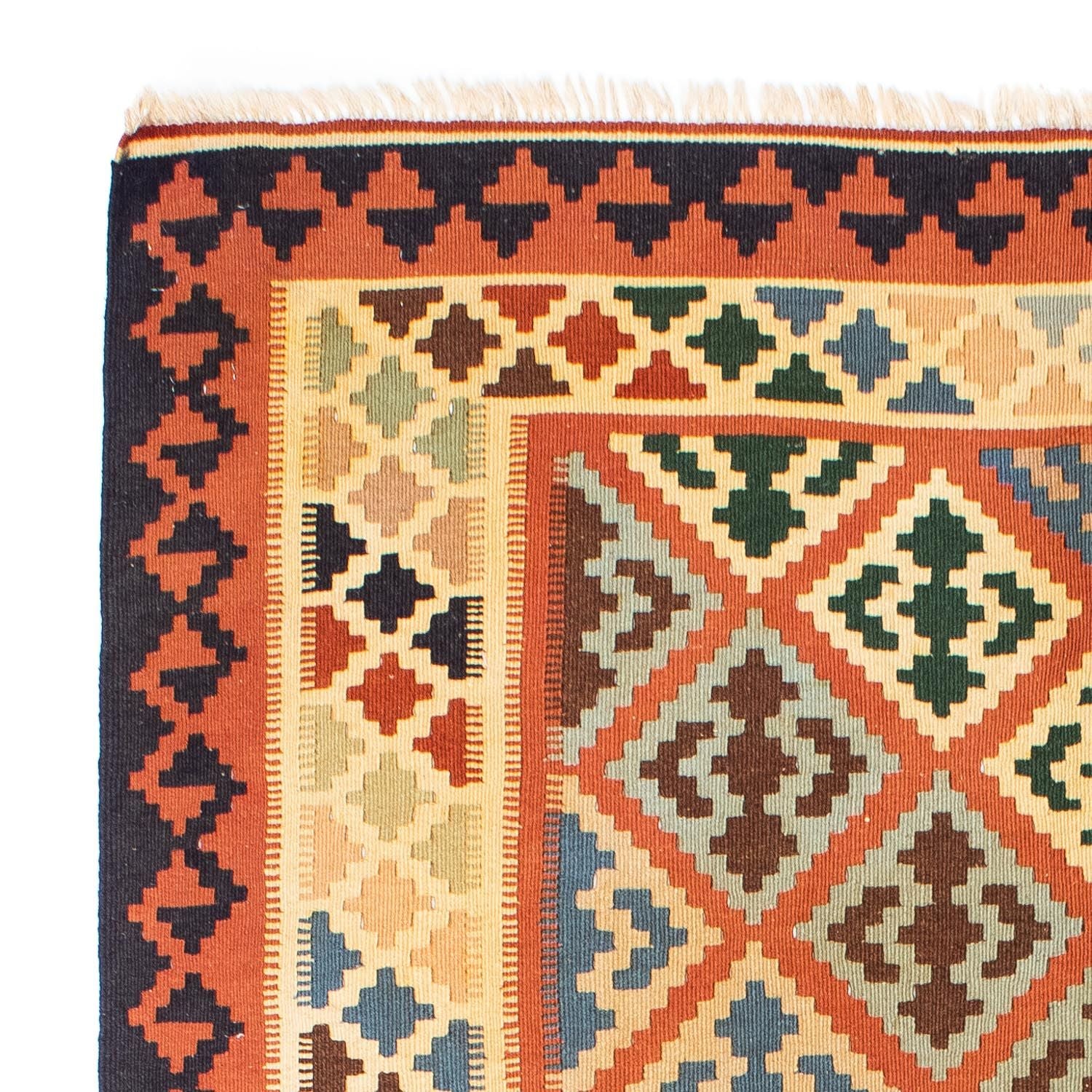 Tappeto Kelim - Orientale - 208 x 157 cm - ruggine